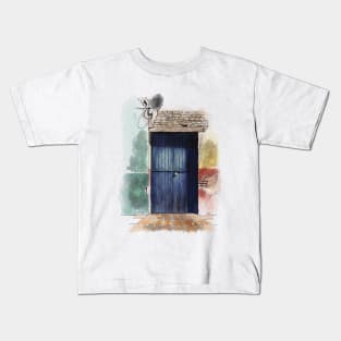 Door painting Kids T-Shirt